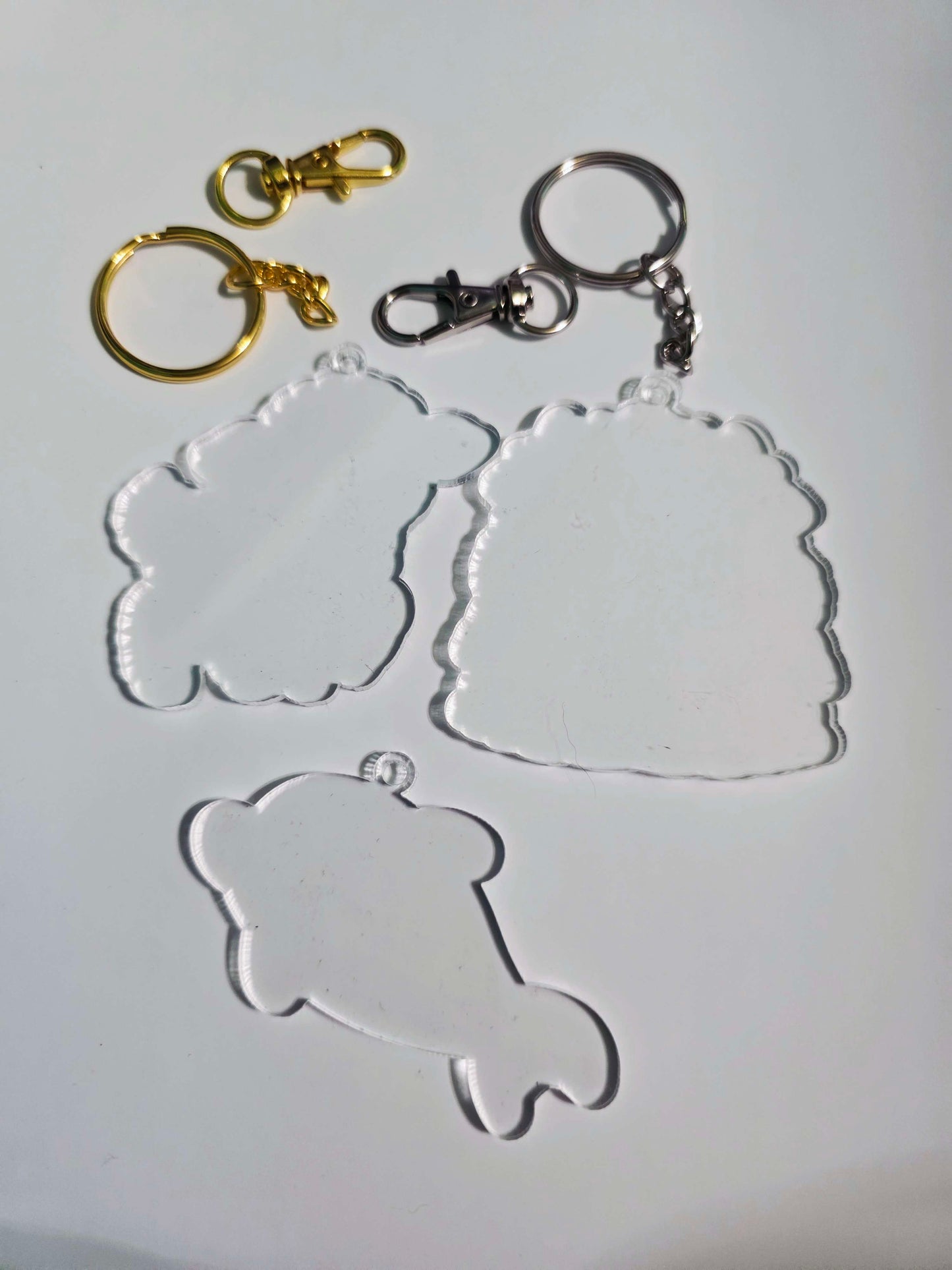 Custom Clear Acrylic Keychain